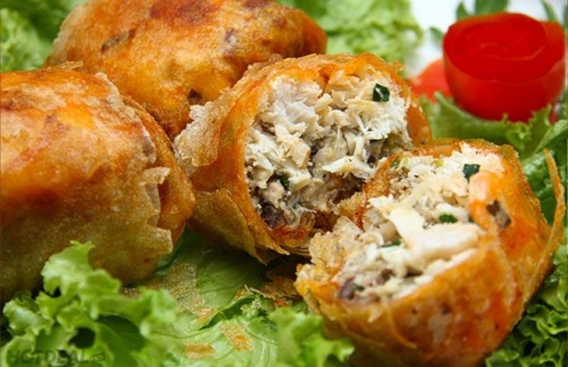 Nem cua bể – Món ăn đặc sản của Hải Phòng, không thể bỏ qua khi đến Lan Viên Hotel