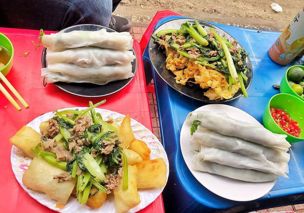 Phở Cuốn Ngũ Xá: Món Ngon Trứ Danh Hà Nội